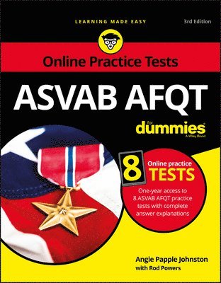 bokomslag ASVAB AFQT For Dummies