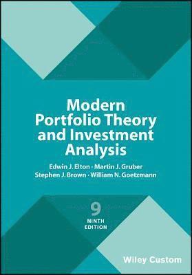 bokomslag Modern Portfolio Theory and Investment Analysis