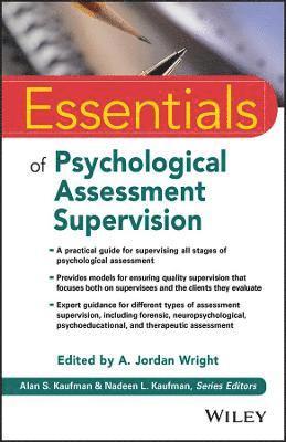 Essentials of Psychological Assessment Supervision 1