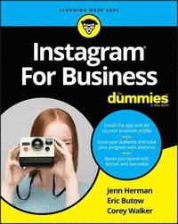 bokomslag Instagram For Business For Dummies