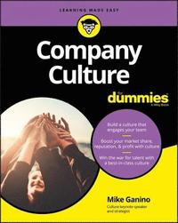 bokomslag Company Culture For Dummies