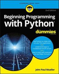 bokomslag Beginning Programming with Python For Dummies, 2nd  Edition
