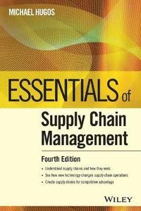 bokomslag Essentials of Supply Chain Management