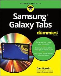 bokomslag Samsung Galaxy Tabs For Dummies