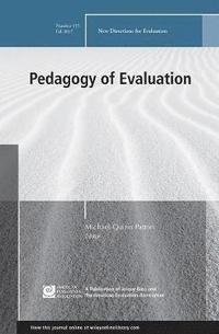 bokomslag Pedagogy of Evaluation