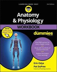 bokomslag Anatomy & Physiology Workbook For Dummies with Online Practice
