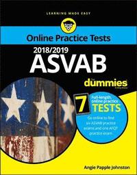 bokomslag 2018/2019 ASVAB For Dummies with Online Practice