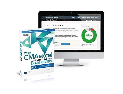 Wiley CMAexcel Learning System Exam Review 2018: Part 1, Financial Planning, Performance and Control Set (1-year access) 1
