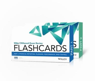 bokomslag Wiley CMAexcel Exam Review 2018 Flashcards