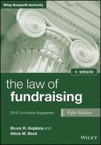 bokomslag The Law of Fundraising, 2018 Cumulative Supplement