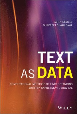Barry DeVille, Gurpreet Singh Bawa, Barry Deville - Text as Data, Inbunden
