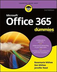 bokomslag Office 365 For Dummies