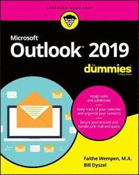 bokomslag Outlook 2019 For Dummies