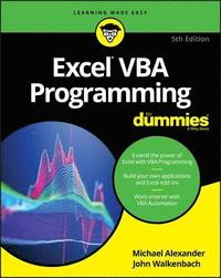 bokomslag Excel VBA Programming For Dummies