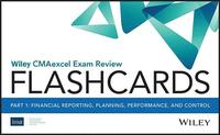 bokomslag Wiley CMAexcel Exam Review 2019 Flashcards: Part 1, Financial Reporting, Planning, Performance, and Control
