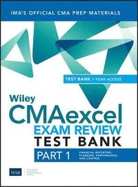 bokomslag Wiley CMAexcel Learning System Exam Review 2019, Part 1