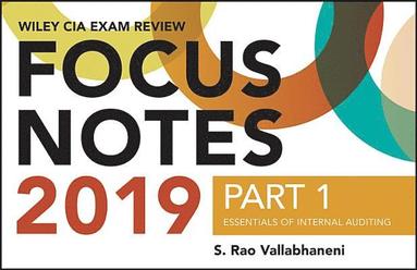 bokomslag Wiley CIAexcel Exam Review Focus Notes 2019, Part 1