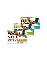 bokomslag Wiley CIA Exam Review Focus Notes 2019