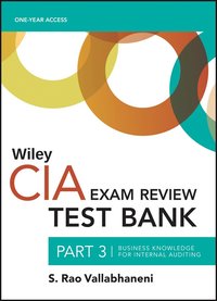 bokomslag Wiley CIAexcel Test Bank 2019