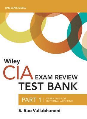 Wiley CIAexcel Test Bank 2019 1