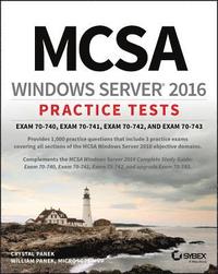 bokomslag MCSA Windows Server 2016 Practice Tests