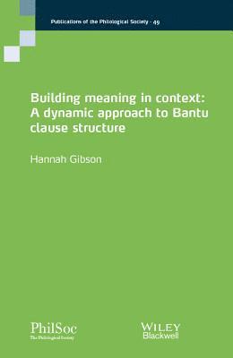 Hannah Gibson - Building Meaning in Context, Häftad