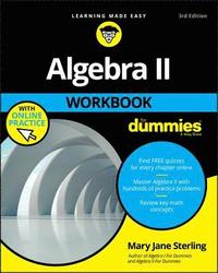 bokomslag Algebra II Workbook For Dummies