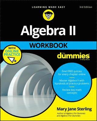 Mary Jane Sterling, IL) Sterling, Mary Jane (Bradley University, Peoria - Algebra II Workbook For Dummies, Häftad