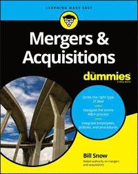 bokomslag Mergers & Acquisitions For Dummies