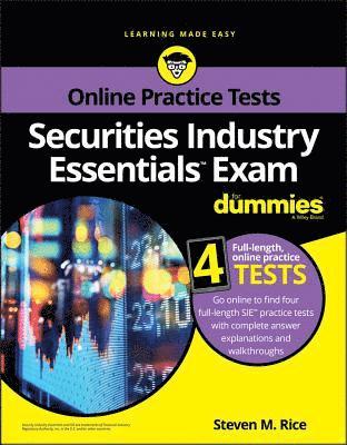 bokomslag Securities Industry Essentials Exam For Dummies with Online Practice