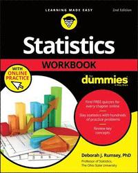 bokomslag Statistics Workbook For Dummies with Online Practice