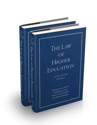 The Law of Higher Education, 2 Volume Set 1