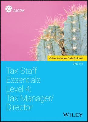 bokomslag Tax Staff Essentials, Level 4