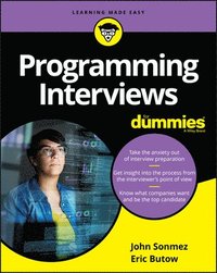 bokomslag Programming Interviews For Dummies