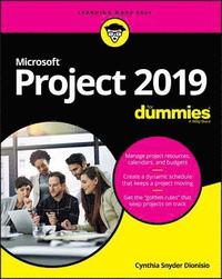 bokomslag Microsoft Project 2019 For Dummies