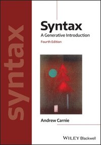 bokomslag Syntax: A Generative Introduction