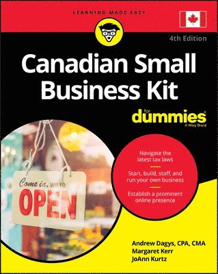 Canadian Small Business Kit For Dummies, 4Th Edition 1