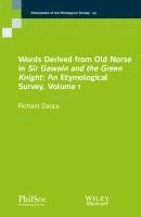 bokomslag Words Derived from Old Norse in Sir Gawain and the Green Knight