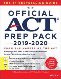 bokomslag The Official ACT Prep Pack 2019-2020 with 7 Full Practice Tests