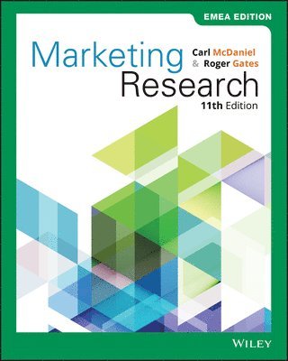 Carl McDaniel, Roger Gates - Marketing Research, EMEA Edition, Häftad