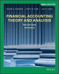 bokomslag Financial Accounting Theory and Analysis