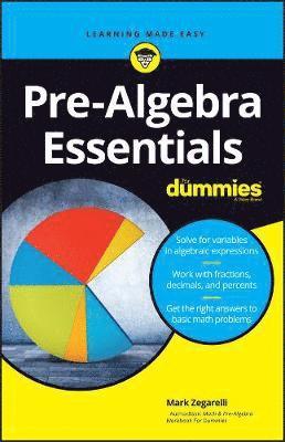 Mark Zegarelli - Pre-Algebra Essentials For Dummies, Häftad