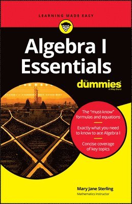 bokomslag Algebra I Essentials For Dummies