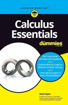 Calculus Essentials For Dummies 1