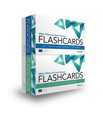 bokomslag Wiley CMAexcel Exam Review 2020 Flashcards: Complete Set