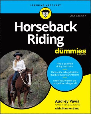 Audrey Pavia - Horseback Riding For Dummies, Häftad