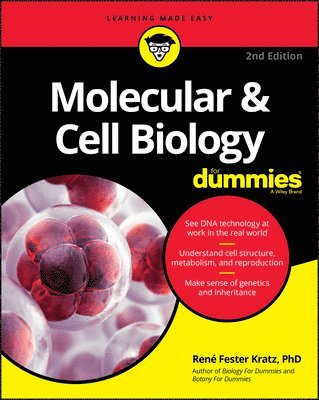 Rene Fester Kratz - Molecular & Cell Biology For Dummies, Häftad