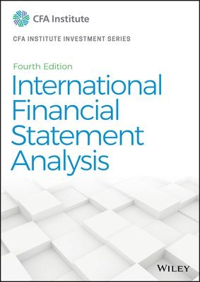 bokomslag International Financial Statement Analysis