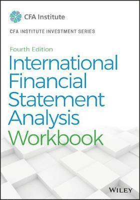 Thomas R. Robinson - International Financial Statement Analysis Workbook, Häftad