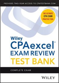 bokomslag Wiley CPAexcel Exam Review 2020 Test Bank